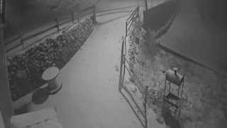 Keremali'de kar yağışı başladı