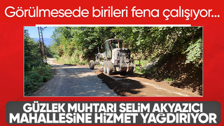 Keremali Yayla yolunda çalışma