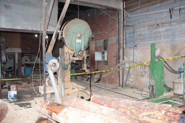 Kereste atölyesinde feci ölüm; Hızarın üzerine düştü