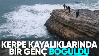 Kerpe'de bir genç boğuldu