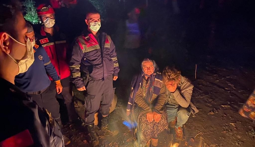 Kestane toplarken kaybolan kadın bulundu