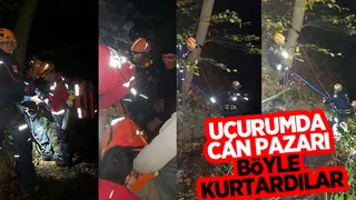 Kestane toplarken uçuruma düştü