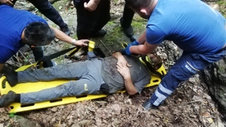 Kestane toplarken uçuruma yuvarlandı