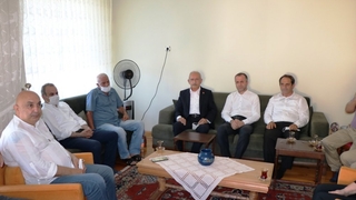 CHP Lideri Kılıçdaroğlu, taziye ziyaretinde bulundu