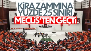 Kira artışına sınırlama TBMM'den geçti
