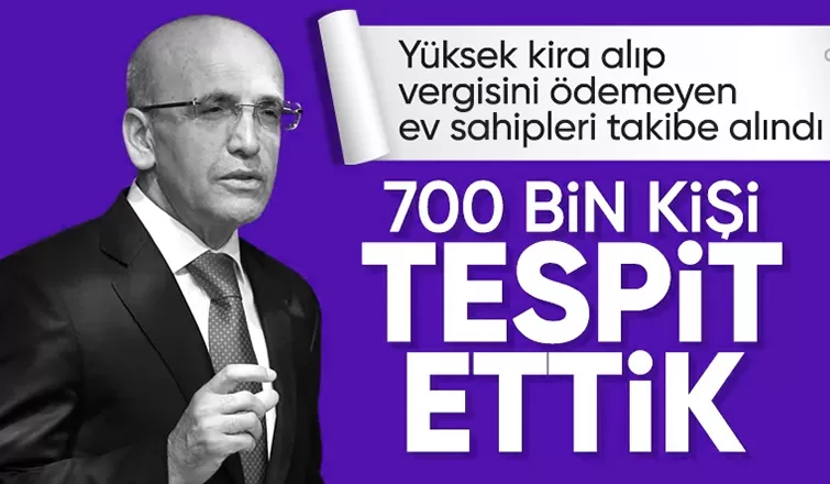 Kira beyan etmeyenler maliyeye takıldı! Mehmet Şimşek: 700 bin mükellef tespit ettik