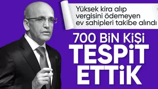 Kira beyan etmeyenler maliyeye takıldı! Mehmet Şimşek: 700 bin mükellef tespit ettik