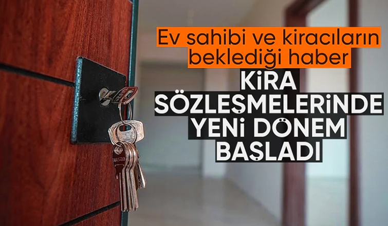 Kira sözleşmelerinde e-Devlet dönemi başladı