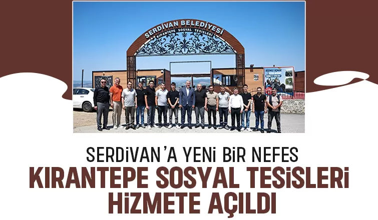 Kırantepe Sosyal Tesisleri hizmete açıldı