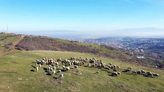 Kırcaali Yaylası havadan görüntülendi