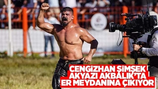 Kırkpınar'ın Başpehlivanı Akyazı'da er meydanına çıkacak