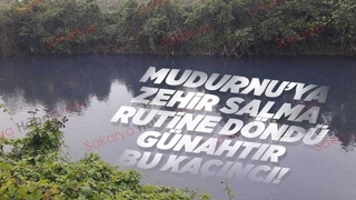 Kirliliği takan yok, Mudurnu'ya yeniden zehir saldılar