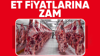 Kırmızı ete zam geldi