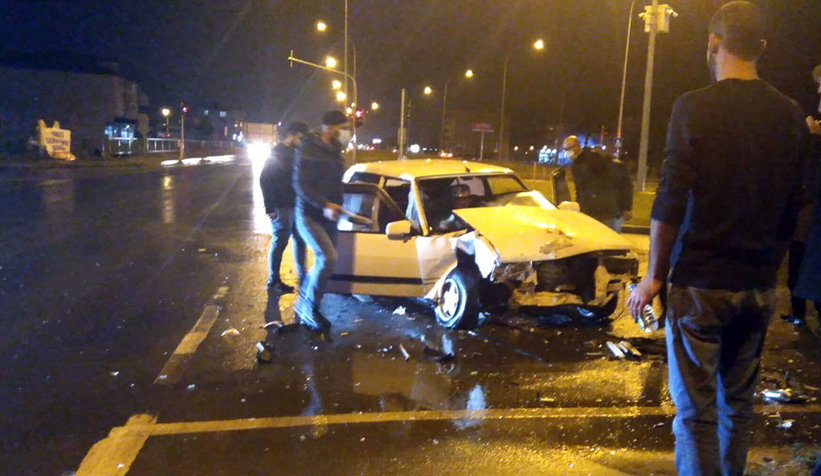 Kırmızı ışık ihlali kötü bitti