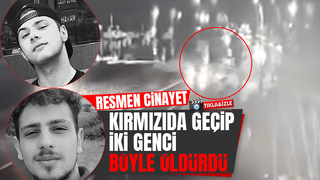 Kırmızıda geçip iki genci hayattan koparmıştı görüntü ortaya çıktı