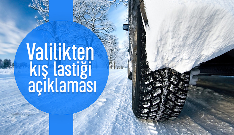 Kış lastiği uyarısı