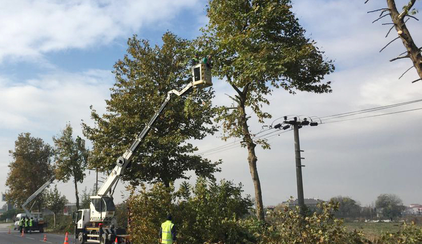 Kısıtlama günlerinde çalışmalar sürüyor