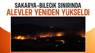 Kısmen kontrol altına alınmıştı; Alevler yeniden yükseldi