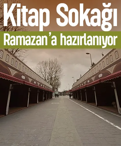 Kitap Sokağı Ramazan’a hazırlanıyor