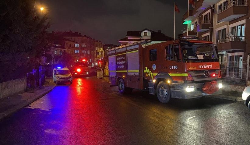 Kız öğrenci apartında yangın paniği