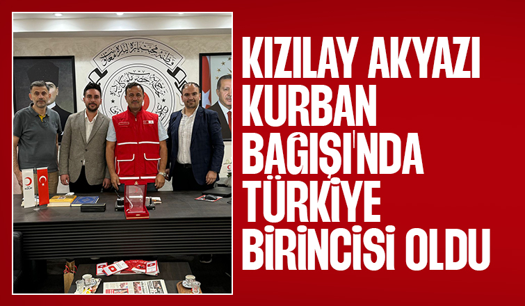 Kızılay Akyazı bu yılda zirvede