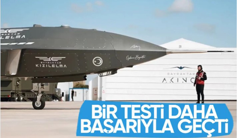 KIZILELMA, orta irtifada bir testi daha başarıyla tamamladı