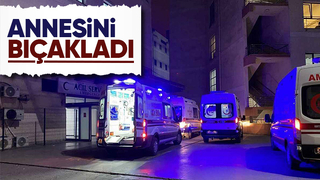 Kızının bıçakladığı kadın yaralandı