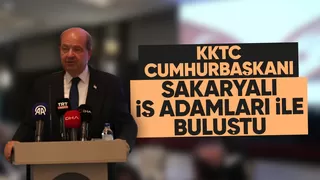 KKTC Cumhurbaşkanı Sakarya'da