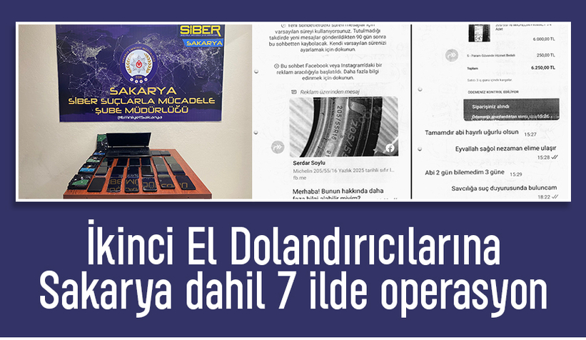 Klima,Bisikle,Yedek Parça Tuzağı: 14 şüpheli tutuklandı