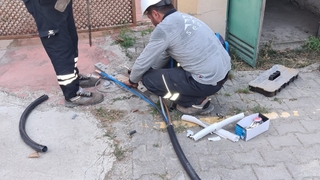 Klimalara yüklenilince trafo patladı