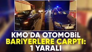 KMO Akyazı geçişinde kaza