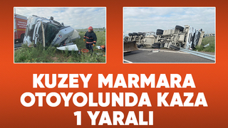 KMO Karaman çıkışında kaza