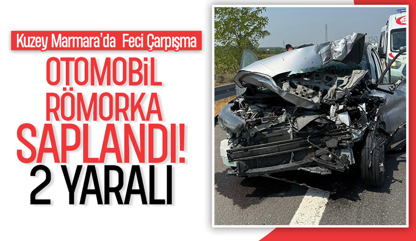 KMO’da Feci Kaza: 2 Yaralı Ölümden Döndü