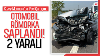 KMO’da Feci Kaza: 2 Yaralı Ölümden Döndü