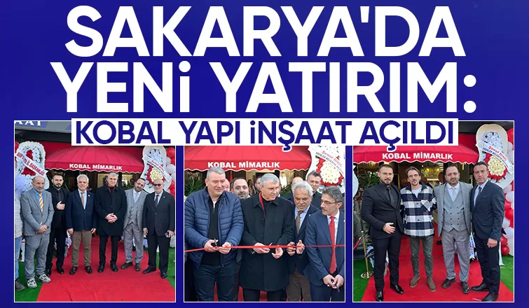 Kobal Yapı ve İnşaat törenle açıldı