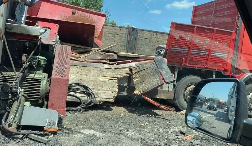 Koca makine yola düştü