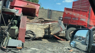 Koca makine yola düştü