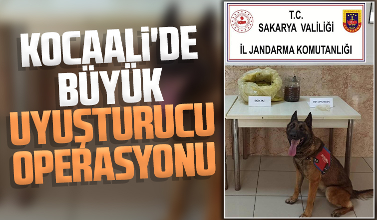 Kocaali'de büyük uyuşturucu operasyonu
