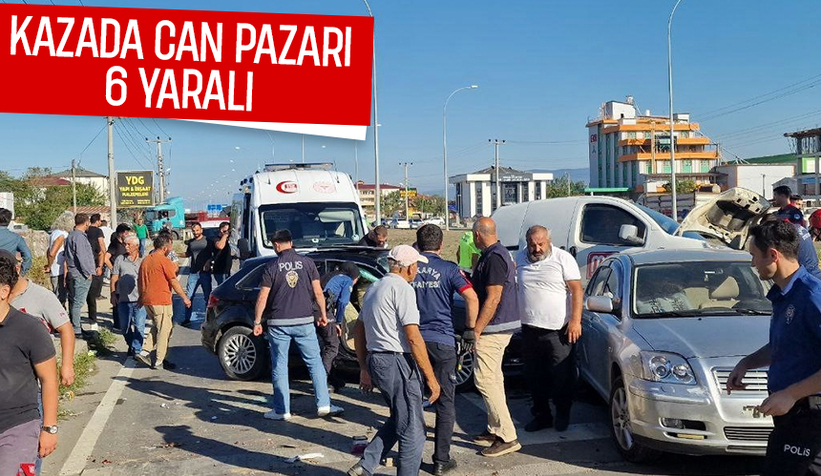 Kocaali'de feci kaza: 6 yaralı