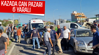 Kocaali'de feci kaza: 6 yaralı
