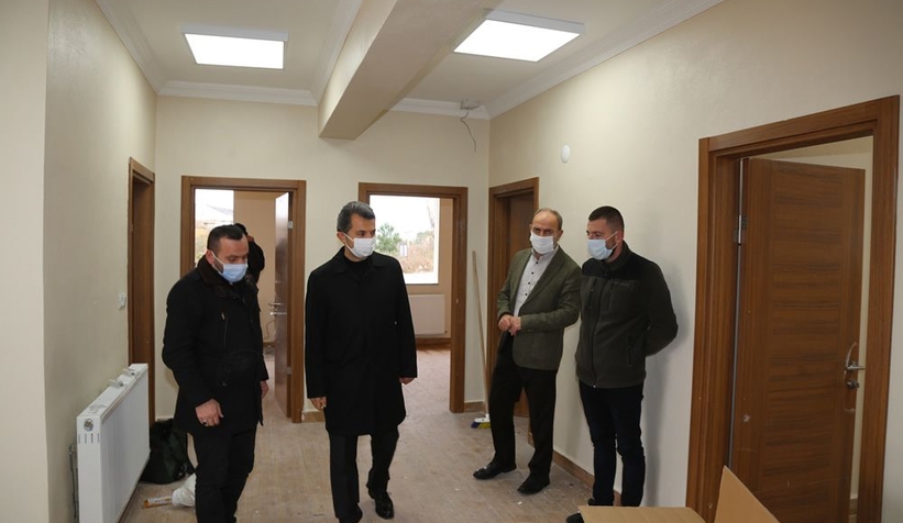 Kocaali'de gasilhane ve taziye evinde sona doğru