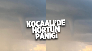 Kocaali'de hortum paniğe neden oldu