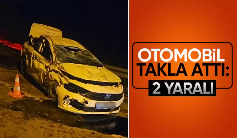 Kocaali de kaza 2 yaralı