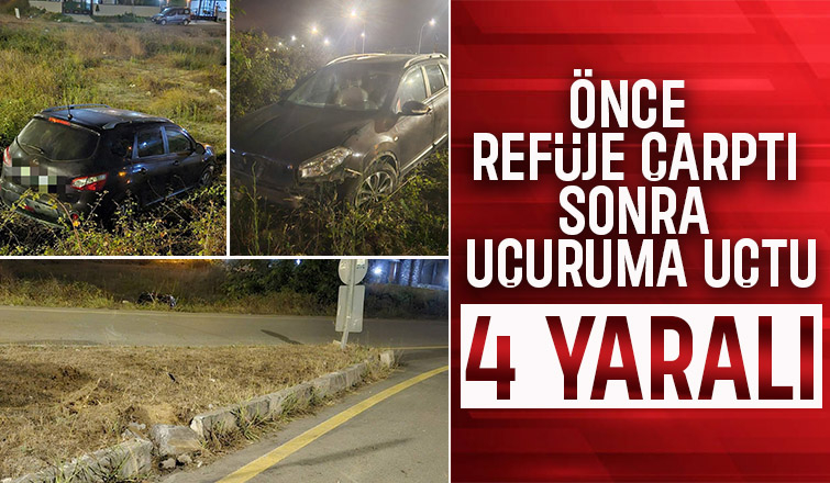 Kocaali'de kaza: 4 yaralı