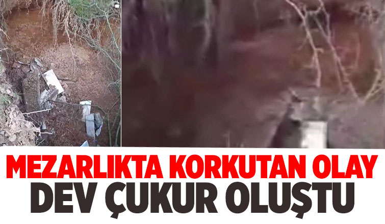 Kocaali'de mezarlıkta korkutan olay