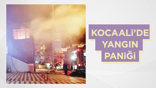 Kocaali'de yangın paniği
