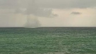 Kocaali sahilinde hortum oluştu