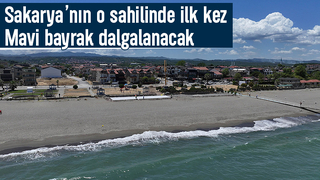 Kocaali sahilinde mavi bayrak heyecanı