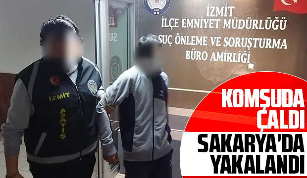 Kocaeli'den çaldı, Sakarya'da yakalandı