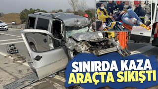 Kocaeli sınırında kaza